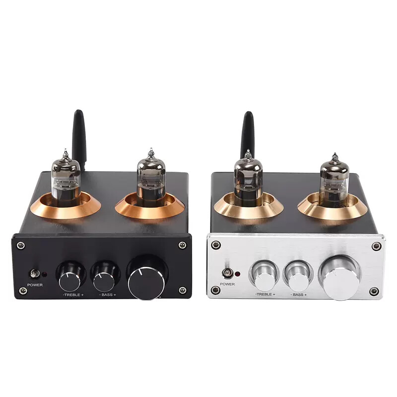 Amplificateur Préampli à Tubes, Connectivité Bluetooth 5.1, Distorsion