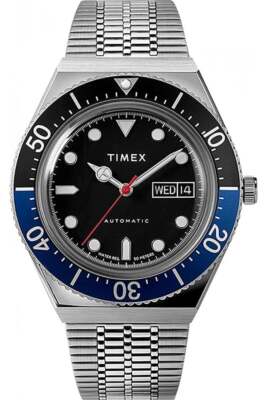 Timex M79 Automatic 40mm Stainless Steel Strap Men 
