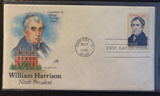 #2216i William Henry Harrison FDC with ArtCraft cachet