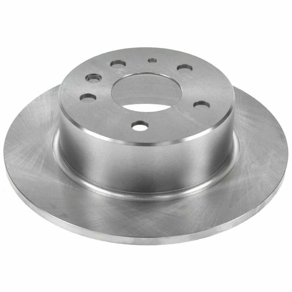 Nuevo kit de rotor de freno trasero y pastillas de cerámica TRQ para Mercedes Benz 1966-1991 Foto 3 de 4