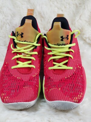 Under Armour Anatomix Spawn 3 CLRSHFT Red Basketball Shoe  display picture 2