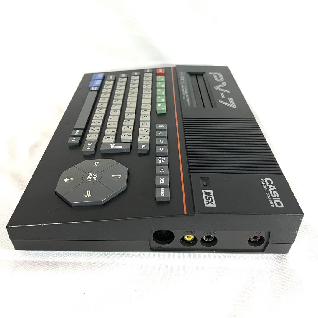 CASIO MSX PV-7 Personal Computer Game Console w/Box Power Cable