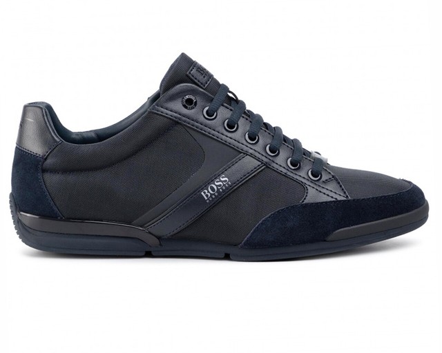canvas mens hugo boss trainers