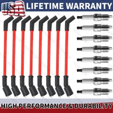 OEM 8x 48322 Spark Plug Wires Performance For CHEVY GMC LS1 VORTEC 4.8 5.3 6.0L