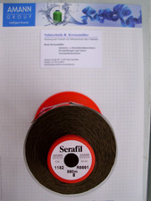 Serafil AMANN 8 er Faden 1182 braun  850 Meter Nähgarn