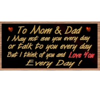 Mom Sign-, Mom And Dad Gs 2234 Mom And Dad Wood Sign, Mom And Dad Plaque Mom Sign-, Mom And Dad Gs 2234 Mom And Dad Wood Sign, Mom And Dad Plaque