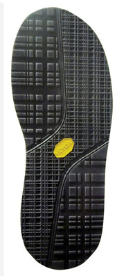 Vibram Elvis 1328 Rubber Soles Black Small 6-8, Medium 9-10  Replacement