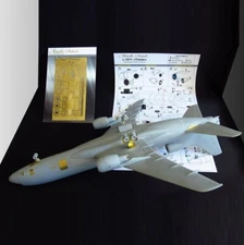 L-1011 Tristar (for Eastern Express) Exterior Detailing, Scale 1:144 Photoetch