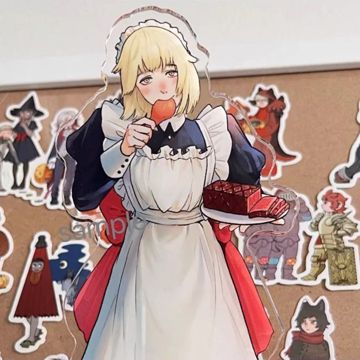MayDee Dungeon Meshi Geschenkbox – Exklusive Fan-Sammlerbox Mit DIY-Ständen, Badges, Postern & Mehr Für Echte Anime-Fans!