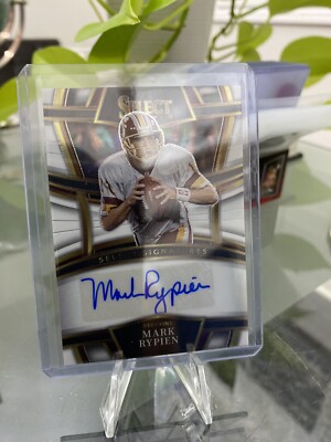 Tim Rypien Signature 2022 Panini Select Football Mark Rypien SELECT SIGNATURES /50 REDSKINS ...