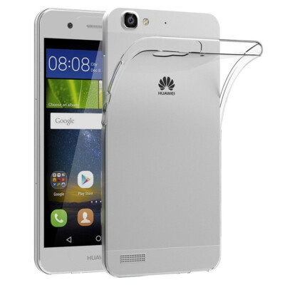 COVER CUSTODIA SLIM SILICONE MORBIDO TPU CLEAR per Huawei P8