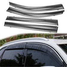 For 2014-2019 Toyota Highlander Smoke Window Visor Rain -Guards Vent Deflectors