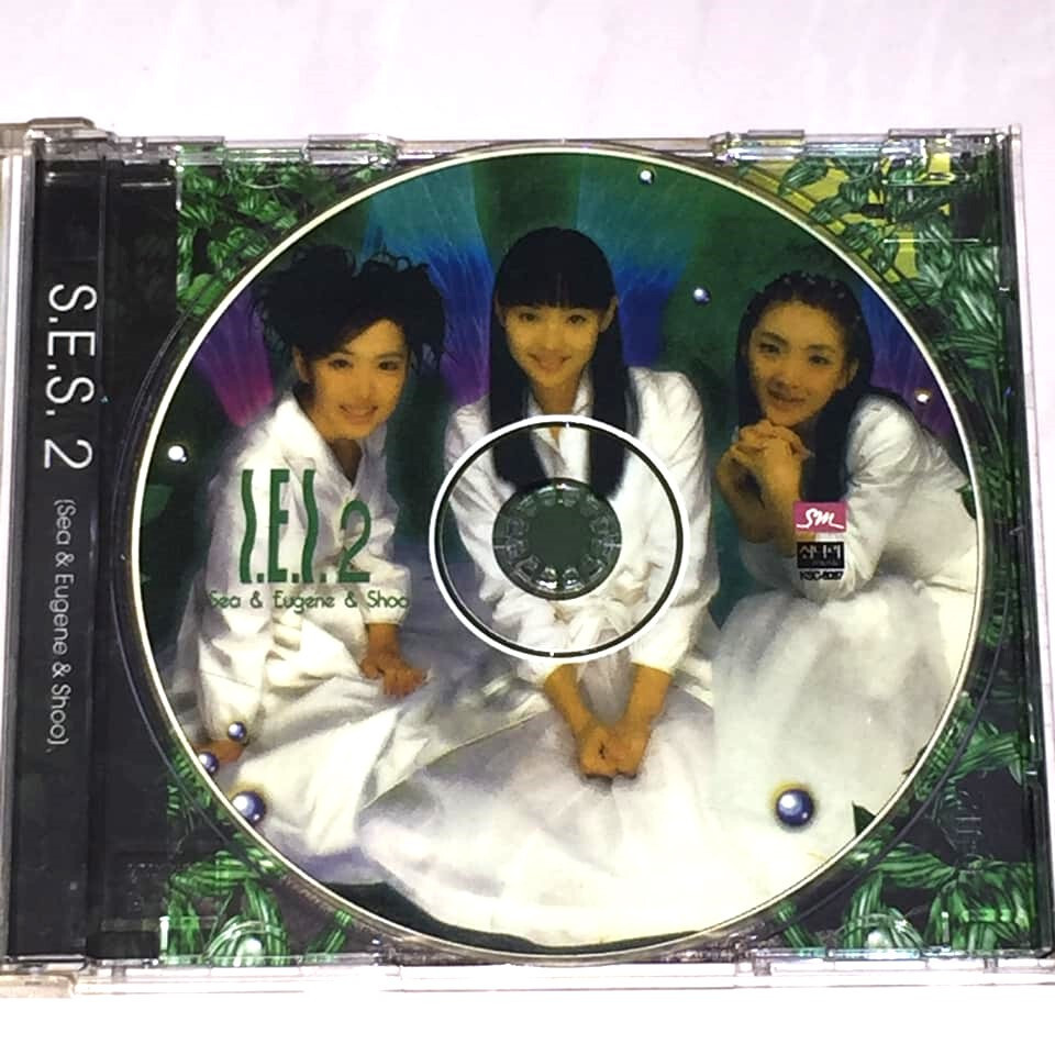 S.E.S. SES 柳真 1998 S.E.S. 2 (Sea & Eugene & Shoo) Korea Edition