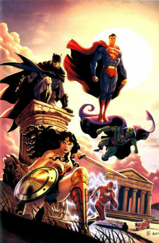 DC Comics Top Trumps Kartenspiel - 30 Helden & Schurken, Für 2-6 Spieler, Zufällige Auslieferung