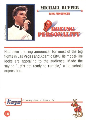 1991 Kayo Boxing complete your set you Pick 1 - 250 - Picture 273 of 467