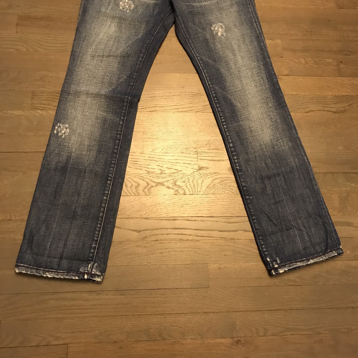 Diesel Industry Button Fly Jeans Denim RN 93243 CA 25594 Made in 