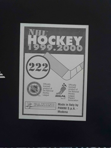 Panini NHL Hockey 1999 2000 99 00 ELIGE CUALQUIER PEGATINA CASI NUEVA/COMO NUEVA #201-360# - Imagen 41 de 297