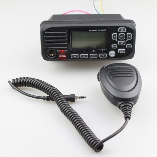 IC-M220 VHF Radio morskie Nadajnik-odbiornik Radio mobilne Pasuje do łodzi Statki Pojazdy - Zdjęcie 3 z 6