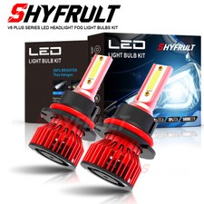For Nissan Xterra 2000-2015 6000k 2x 9007 Led Headlight Highlow Beam Bulbs Kit