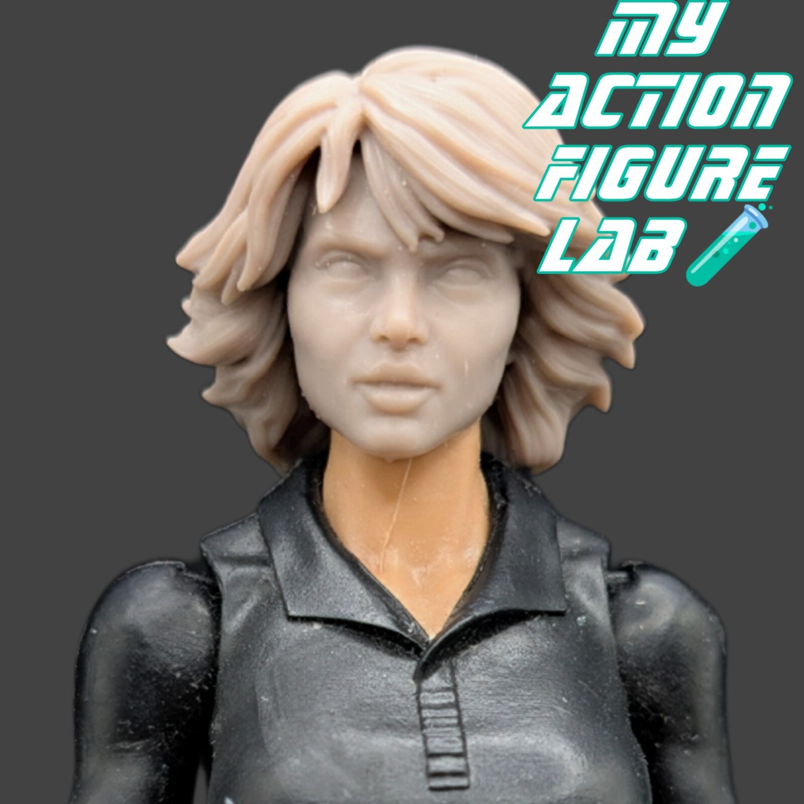 X-Men 3D Printed Custom Head Sculpt Unpainted (READ DESCRIPT.. & LOOK ...