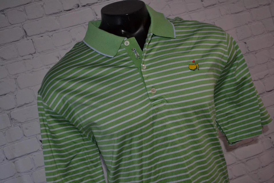 Camisa de golf 46843-a Bobby Jones Masters Augusta Nationals hecha en Italia para hombre Foto 4 de 4