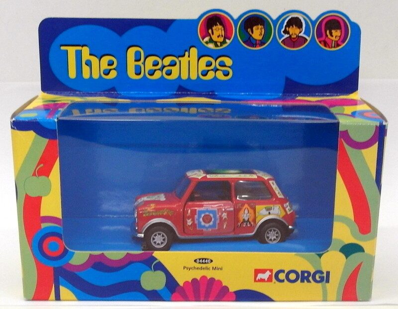 Corgi Diecast 04440 - Psychedelic Mini - The Beatles