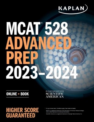 MCAT 528 Advanced Prep 2023-2024 von Kaplan Test Prep NEU Taschenbuch Softback