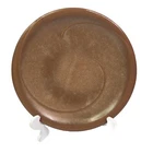 Vintage FRANKOMA Plainsman Brown 10” Dinner Plate #4F