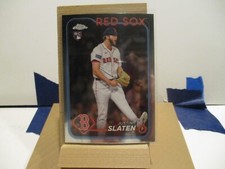 2024 Topps Chrome Base Justin Slaten RC