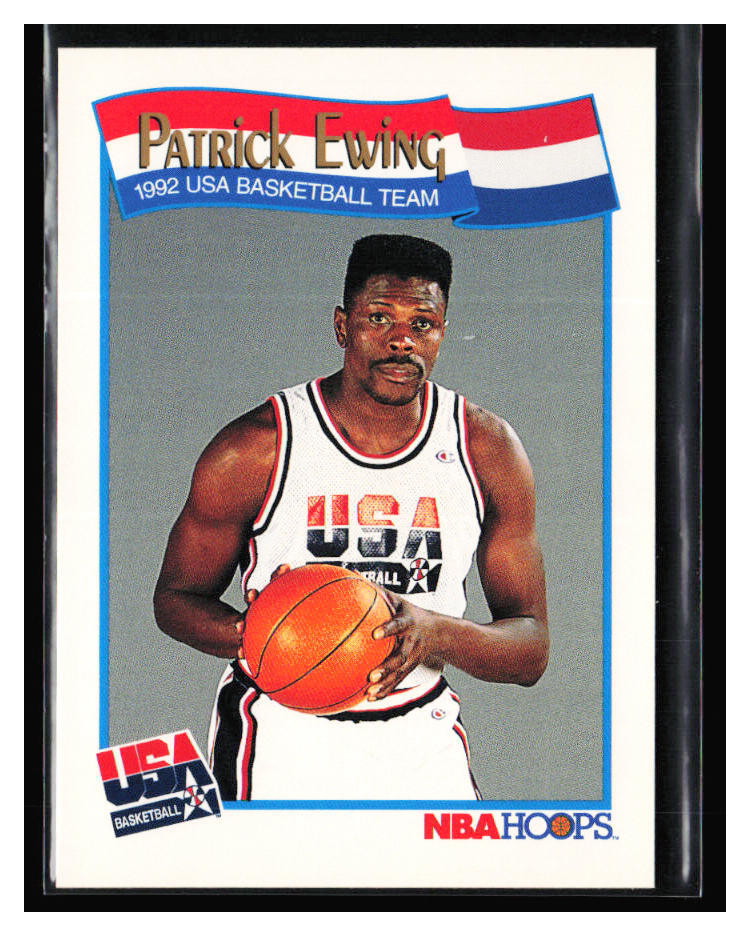 1991-92 Hoops USA Basketball #577 Patrick Ewing