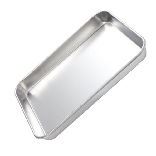  Rostfreier Stahl Tablett Aus Edelstahl Kosmetiktablett Schubladenfach - Bild 1 von 12