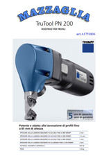 TRUMPF RODITRICE TruTool PN200 PER LAMIERE PIANE E GRECATE art.A1751836