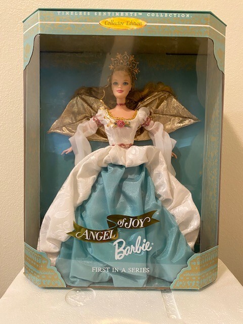 Vintage 1998 Angel of Joy Barbie First in Timeless Sentiments Series