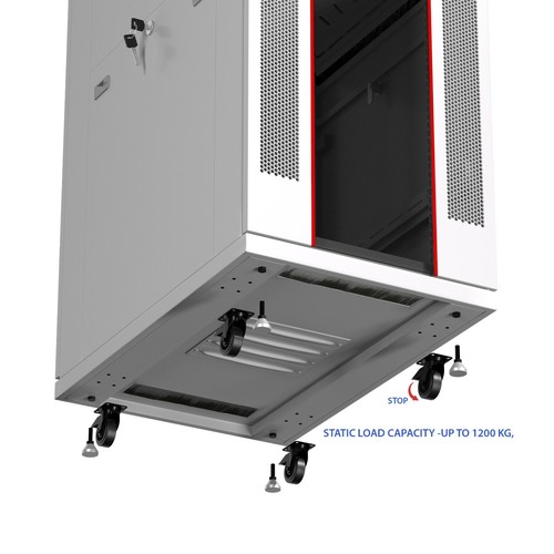 32U Server Rack IT Cabinet Data Network Rack Enclosure - 35-Inch Deep Rack Stand - Picture 5 of 12