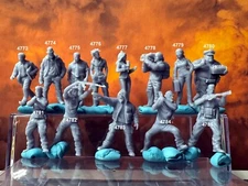 1:64 Figures  - For Dioramas Miniature Figures 164 Fig Lot 656 Doublegdiecast