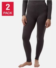 32 Degrees Heat Women's Thermal Pant 2-pack Lightweight Heat Retention Anti-odor