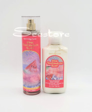 Bath  Body Works Pink Watermelon Blast Body Mist  Body Lotion Gift Set of 2