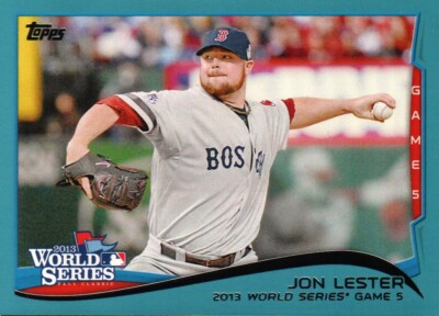 2014 Topps Blue #206 - Jon Lester WS - Boston Red Sox  14-437