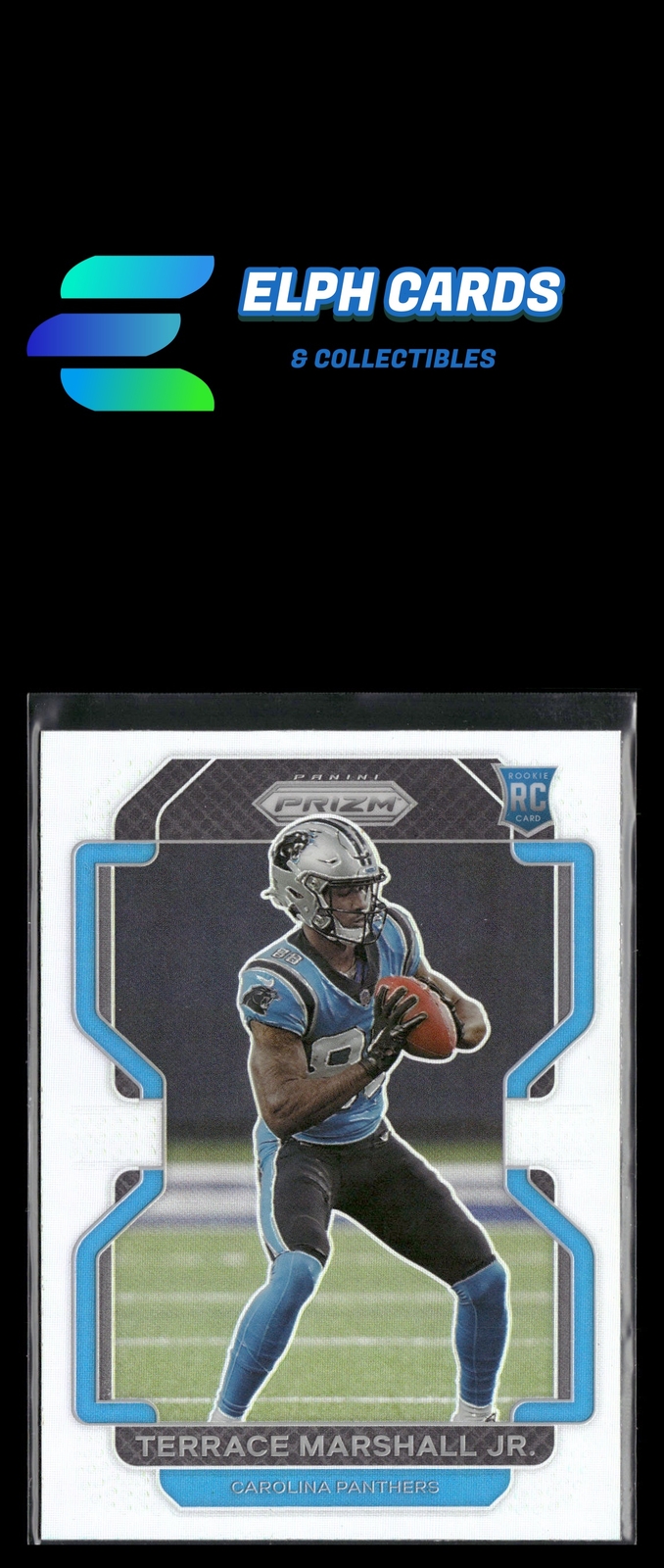 2021 Panini Prizm #348 Terrace Marshall Jr. Silver