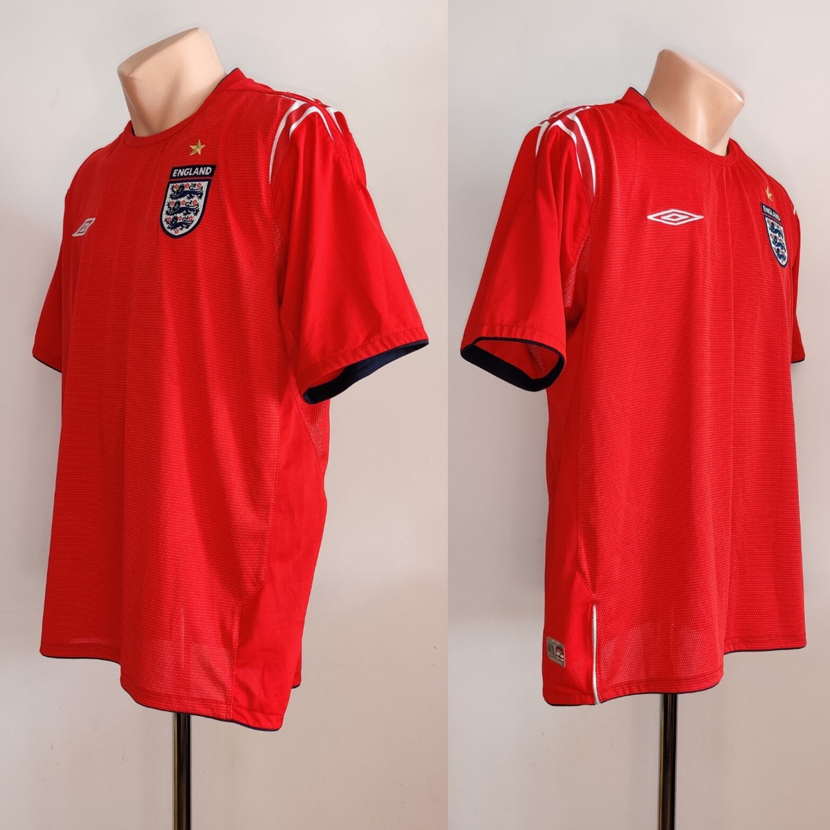 Football shirt soccer FC England Away 2004/2005/2006 Umbro