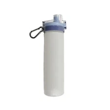 700ml Sports Water Bottle w Locking Flip-Flop Leak Proof BPA Free Made from Corn