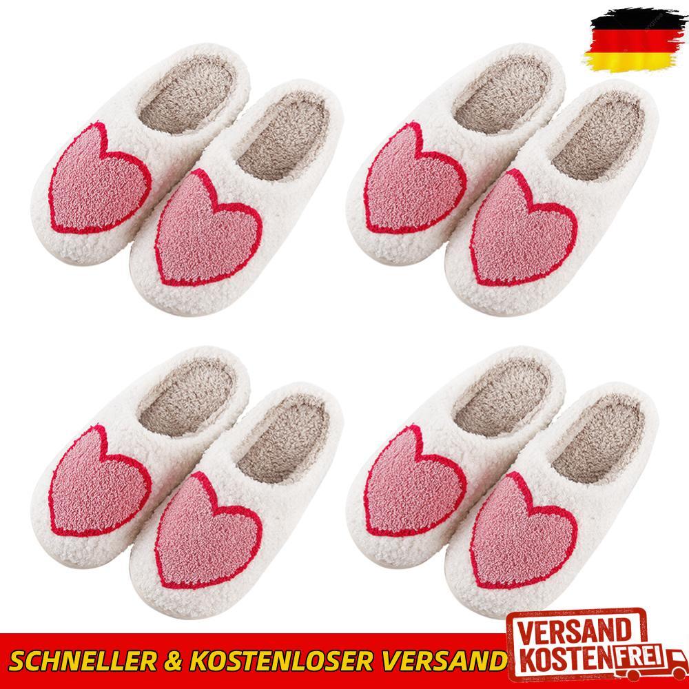 APL Love Heart Pantofole Antiscivolo Coppia Ciabatte Camera da Letto per Donna e Uomo