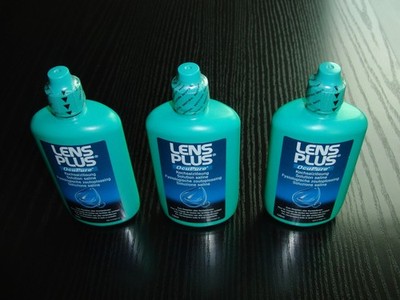 3 x 120 ml AMO LENS PLUS OcuPure KOCHSALZLÖSUNG; MHD 05/28; NEU + OVP !!!