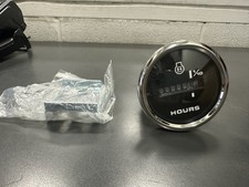 Faria Chesapeake SS 2" MH0212 HOURMETER GAUGE REPLACEMENT FAR 146 DAL 
