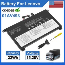   Laptop Battery 01AV493 For Lenovo ThinkPad T570 T580 P51S P52S 00UR891 00UR892
