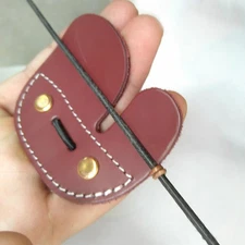 Archery Finger Tab Right Hand Finger Grips Gear Protective for Recurve Bows