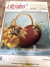 The W. Alexander Collection WA-9 Spring Basket By Lowell Speers Includes Print