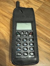 AT T ERICSSON LX677 CELLULAR PHONE VINTAGE 90S UNTESTED AS IS With Case/cover