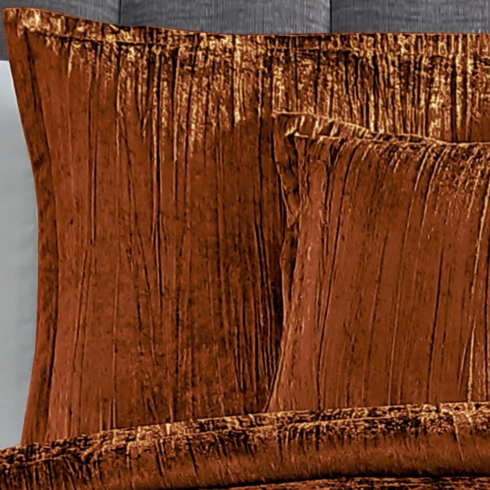 Riverbrook Home Turin Plush Comforter Set, King, Spice, 7-Piece Set - Image 2 of 4