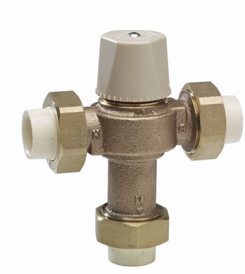 Watts 1 LFMMVM1-CPVC Thermostatic Mixing Valve Lead Free New In Box Fast Shippin